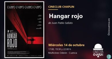 Cineclub Chaplin de Cuenca: «Hangar rojo», de Juan Pablo Sallato, miércoles 14 de octubre