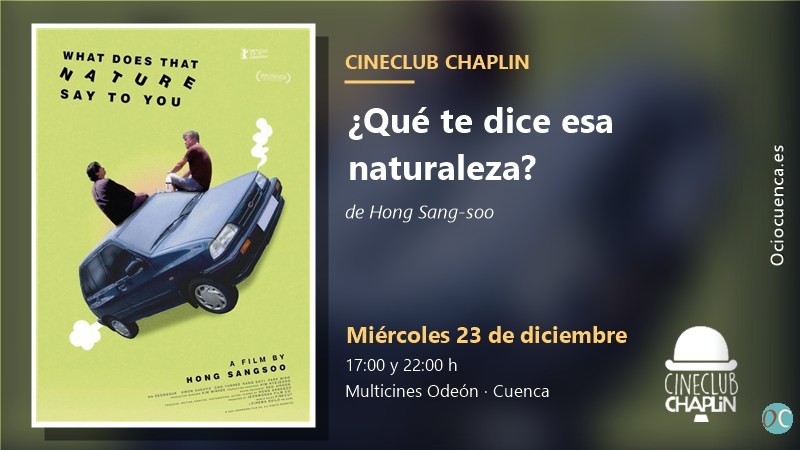 Cineclub Chaplin de Cuenca: «¿Qué te dice esa naturaleza?», de Hong Sang-soo, miércoles 23 de diciembre