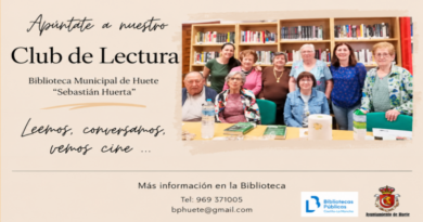 El Club de Lectura de Huete cumple diez años y abre nueva temporada el 14 de octubre
