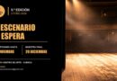 Cartel de la quinta edición de Create Cuenca, otoño 2026, «El escenario te espera», en Ría Pi Ta Centro de Arte