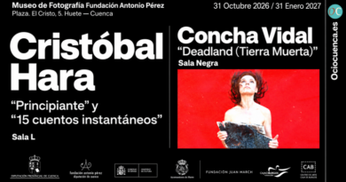 El Museo de Fotografía de Huete inaugura las exposiciones de Cristóbal Hara y Concha Vidal el 31 de octubre