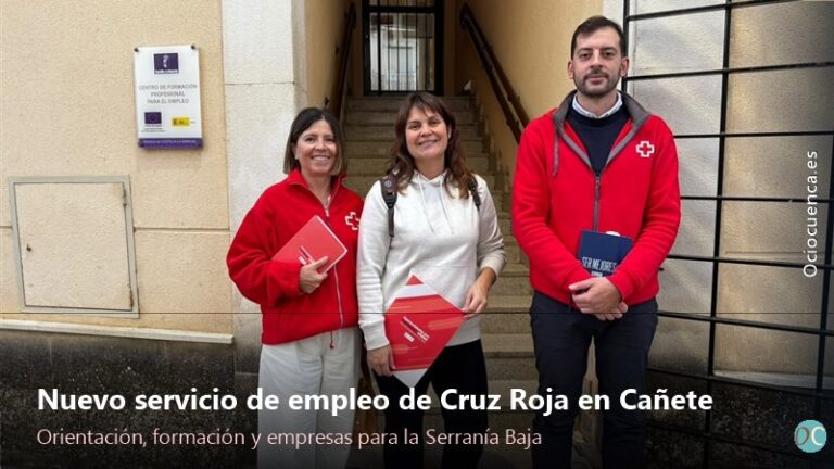 Cruz Roja abre en Cañete un servicio de empleo para acercar orientación y formación a la Serranía Baja