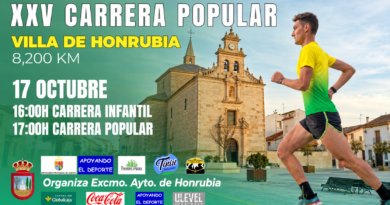 Honrubia celebra su XXV Carrera Popular el 17 de octubre con un recorrido de 8,2 kilómetros