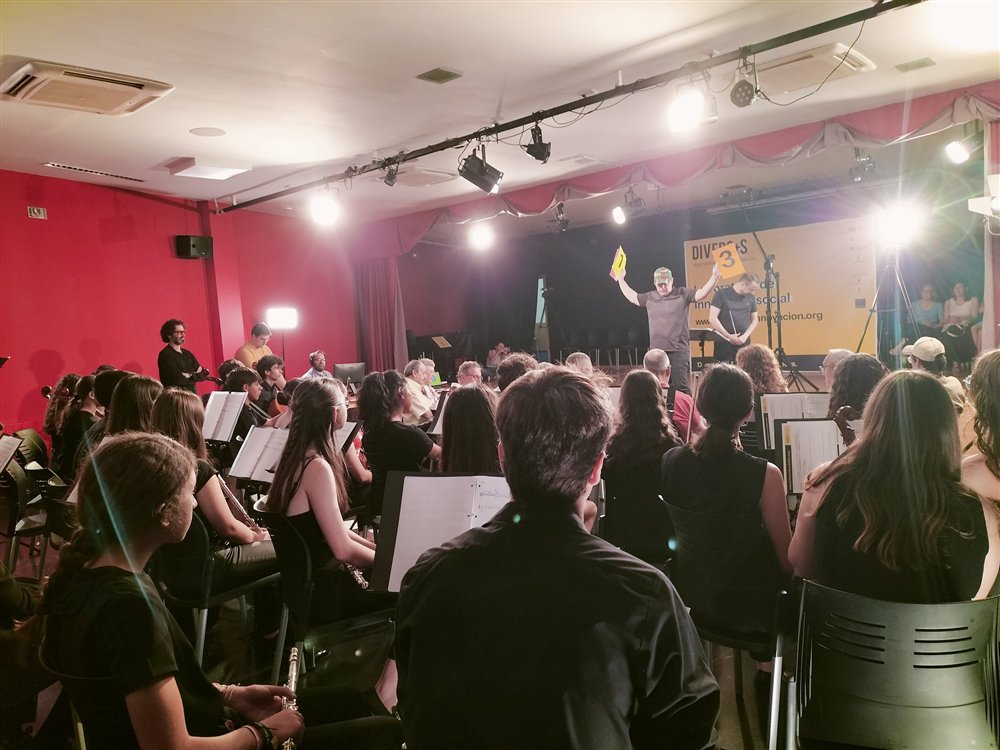 Concierto inclusivo dentro de uno de los retos del laboratorio DIVERS+S