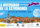 Cartel del XVI Ciclo de conferencias «La diversidad de la astronomía», del 3 al 7 de noviembre en el Museo de las Ciencias de Cuenca