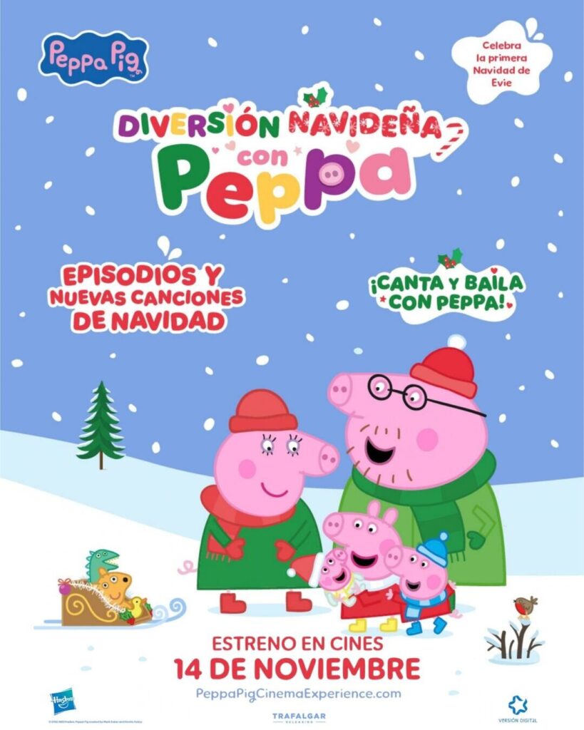 Diversión navideña con Peppa