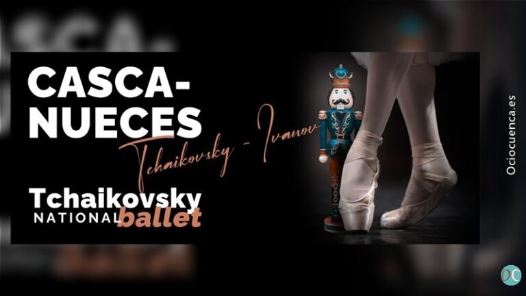 El Tchaikovsky National Ballet representa «El Cascanueces» en el Auditorio de Cuenca el 15 de enero