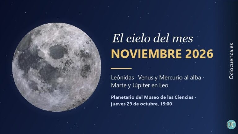 El cielo de noviembre 2026 en Cuenca: las Leónidas, Mercurio en su mejor momento del año y Venus en su máximo brillo