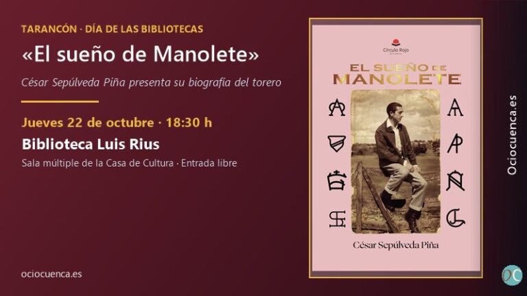 Presentación de «El sueño de Manolete», de César Sepúlveda