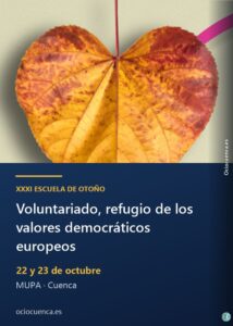 XXXI Escuela de Otoño del Voluntariado, 22 y 23 de octubre en el MUPA de Cuenca