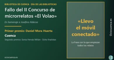 Fallo del II Concurso de microrrelatos «El Volao» de la Biblioteca Pública del Estado en Cuenca