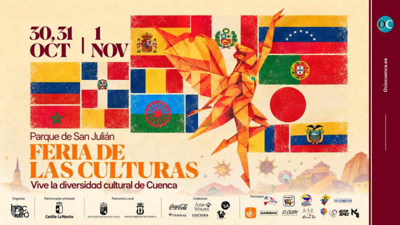 Feria de las Culturas del Festival Otoño en Cuenca, del 30 de octubre al 1 de noviembre en el Parque de San Julián