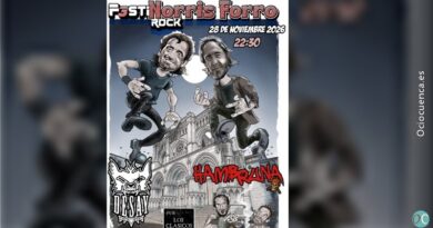 Cartel del Festinorris Forro Rock con Hambruna y Desay en el Pub Los Clásicos de Cuenca