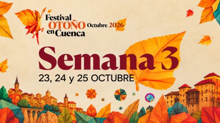 Cristina Medina, hinchables deportivos y conciertos en La Fuensanta: tercer fin de semana del Festival Otoño en Cuenca