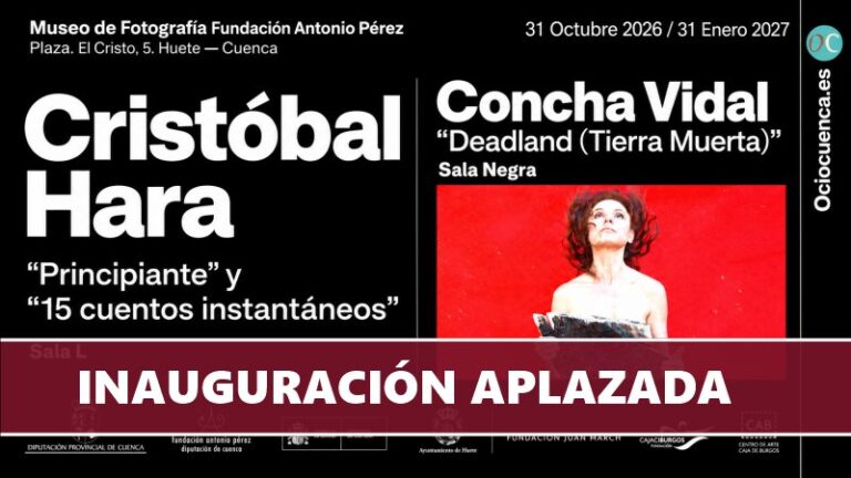 La Fundación Antonio Pérez aplaza la inauguración de Cristóbal Hara y Concha Vidal en Huete por el luto oficial