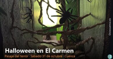 El CEIP El Carmen y el AMPA Mangana preparan su pasaje del terror para la noche de Halloween en Cuenca