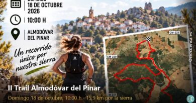 Cartel del II Trail Almodóvar del Pinar