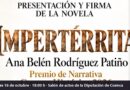 Presentación de la novela Impertérrita, de Ana Belén Rodríguez Patiño, Premio de Narrativa Cuenca Histórica 2026