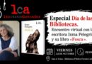 Las Casas Ahorcadas charlan con Inma Pelegrín sobre «Fosca», Premio Lumen de Novela, en el Día de las Bibliotecas