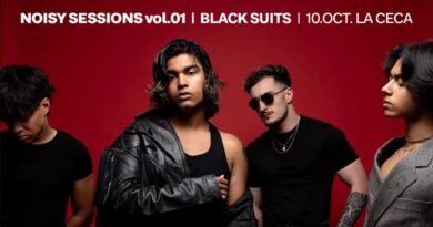 Black Suits, protagonistas de la primera Noisy Session, el 10 de octubre en La Ceca de Cuenca