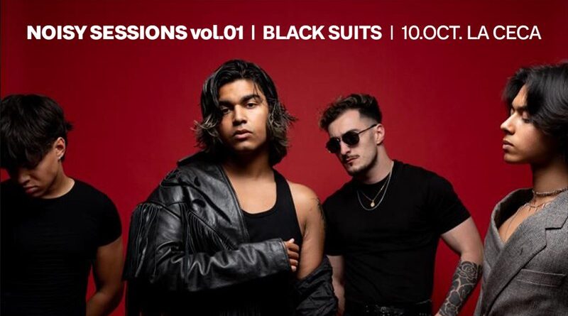 Black Suits, protagonistas de la primera Noisy Session, el 10 de octubre en La Ceca de Cuenca