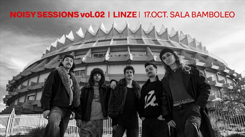 La banda madrileña Linze, protagonista de la Noisy Session vol. 02 el 17 de octubre en la Sala Bamboleo de Cuenca