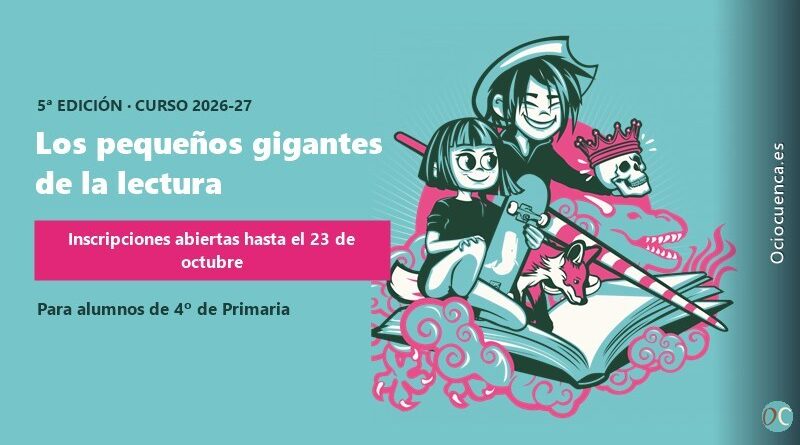 Los pequeños gigantes de la lectura: inscripciones abiertas para la 5ª edición hasta el 23 de octubre