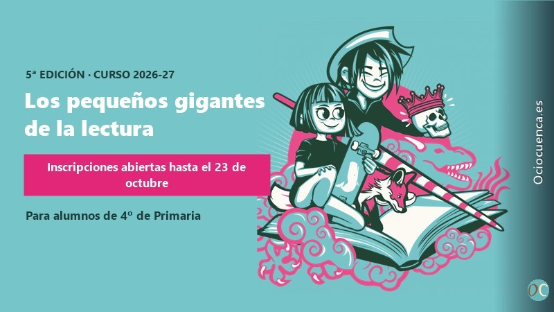 Los pequeños gigantes de la lectura: inscripciones abiertas para la 5ª edición hasta el 23 de octubre