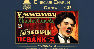 El Cineclub Chaplin abre su temporada LVI con trece películas de octubre a diciembre