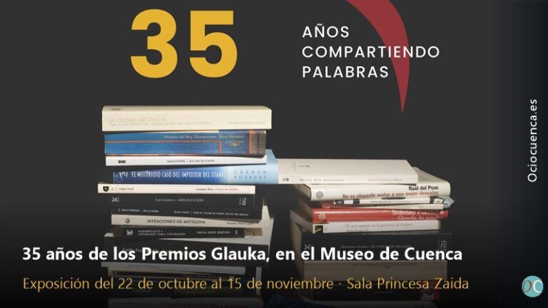 Exposición «XXXV Aniversario Premios Glauka. 35 años compartiendo palabras»
