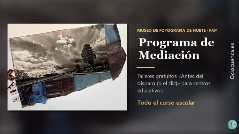 El Museo de Fotografía de Huete estrena su Programa de Mediación con talleres gratuitos para colegios e institutos