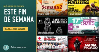 Qué hacer en Cuenca este fin de semana, del 15 al 18 de octubre de 2026