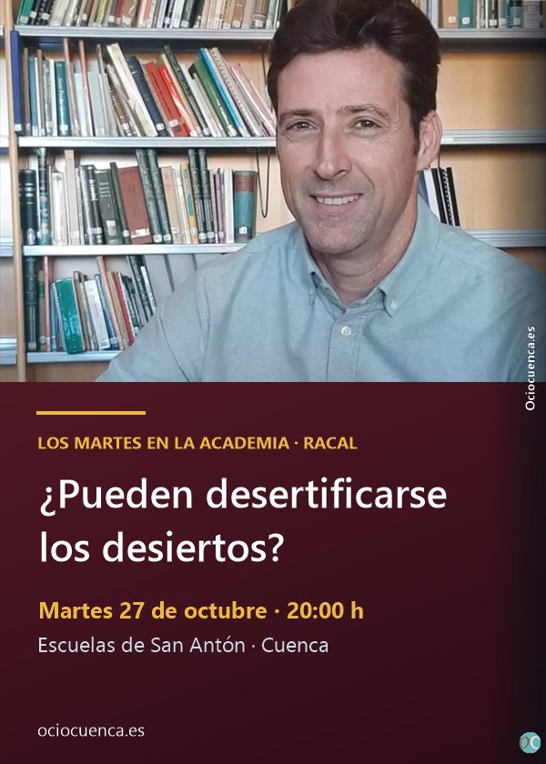 Charla de Jaime Martínez Valderrama en la RACAL el 27 de octubre