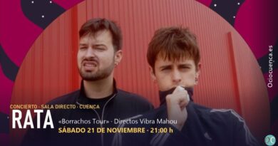 Rata actúa en la Sala Directo de Cuenca el 21 de noviembre de 2026