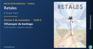 «Retales», de El Yunque Teatro, propone un viaje por la literatura en Villamayor de Santiago