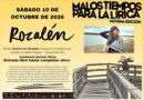 Charla con Rozalén en «Malos Tiempos para la Lírica», el sábado 10 de octubre en la Fundación Antonio Pérez de Cuenca