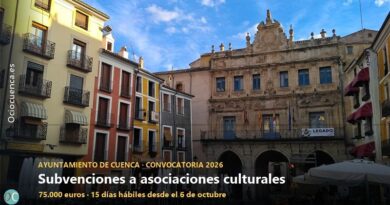Fachada del Ayuntamiento de Cuenca, en la Plaza Mayor