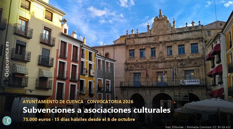Fachada del Ayuntamiento de Cuenca, en la Plaza Mayor