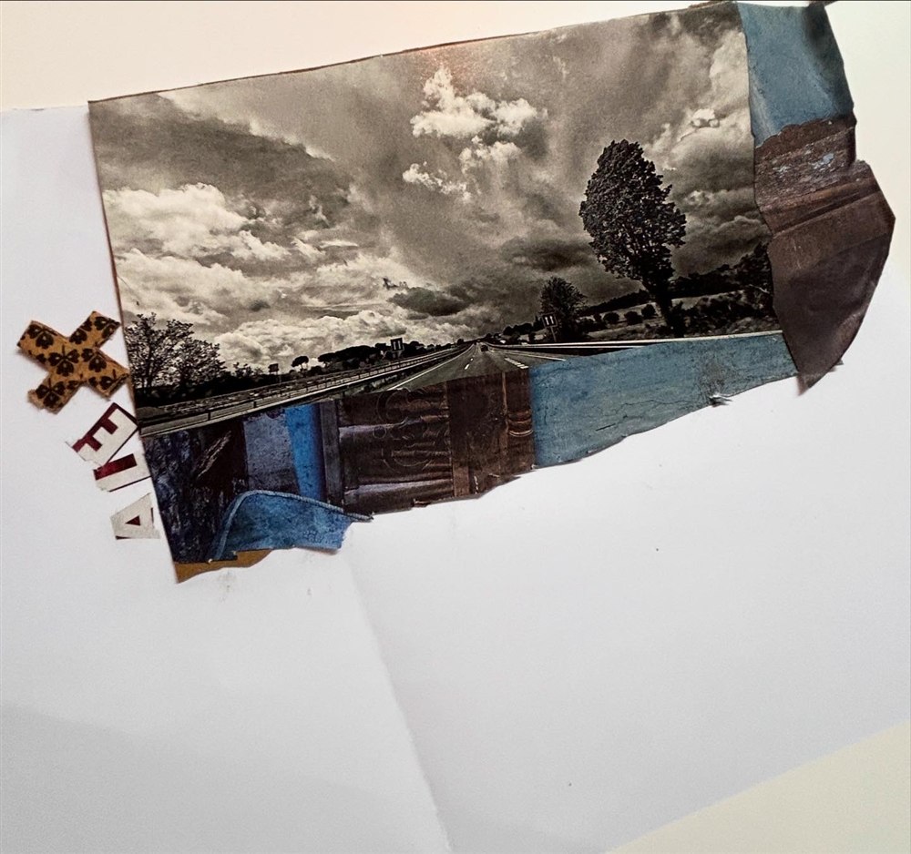 Collage realizado en el taller «Antes del disparo (o el clic)» del Museo de Fotografía de Huete