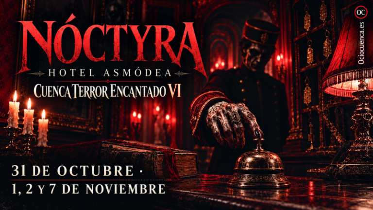 Cuenca Terror Encantado convierte San Andrés en el Hotel Asmódea, un pasaje del terror inmersivo, el 31 de octubre y el 1, 2 y 7 de noviembre