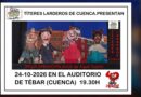 Cartel de «Pelos. Operación Agua», de Títeres Larderos, el 24 de octubre en el Auditorio de Tébar