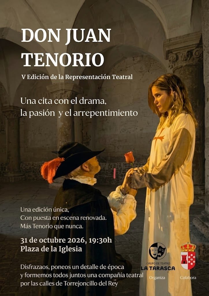 Torrejoncillo del Rey celebra el puente de Todos los Santos con el Tenorio en la calle y la Ruta de las Calabazas